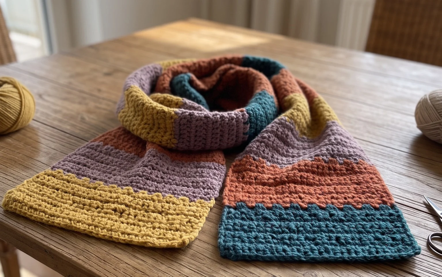 12 Kostenlose Häkelanleitungen für Schals, Cowls & Ponchos