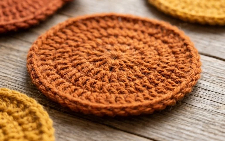 26 Free Crochet Coaster Patterns for Relaxing Autumn Evenings