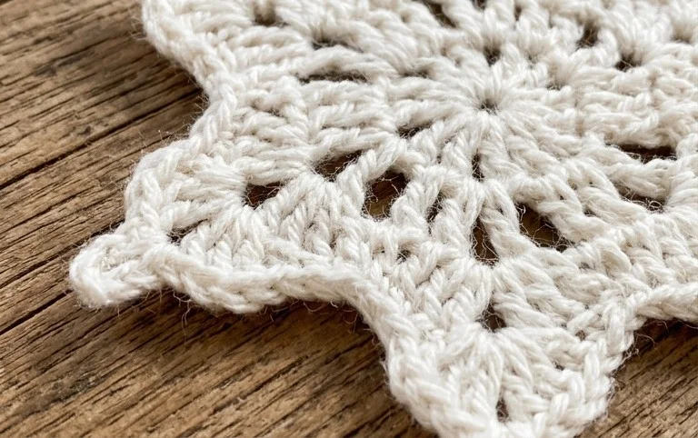 Crochet Snowflake Ornament - Crochet Ideas
