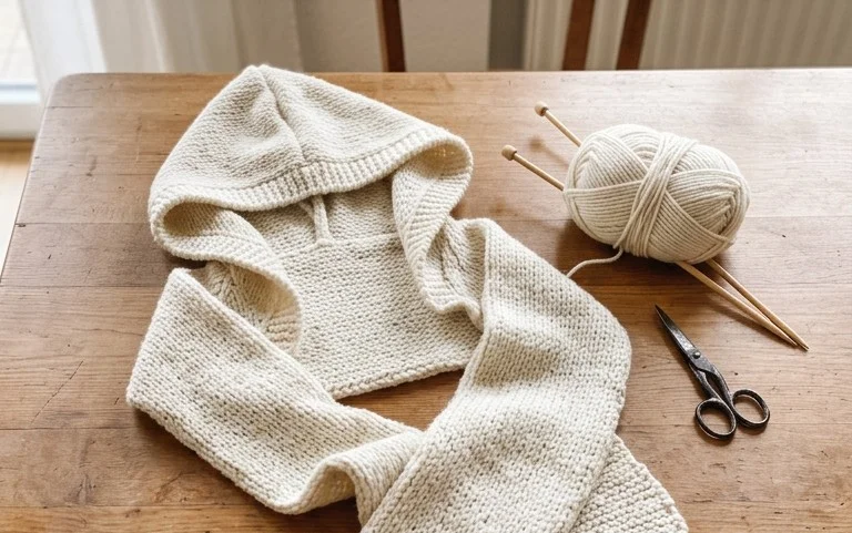 Hoodie häkeln: Einfache Schritt für Schritt Anleitung